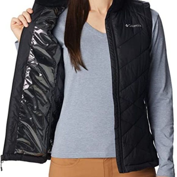 Columbia Women's Heavenly Water Resistant Insulated Vest - Picture 5 of 6